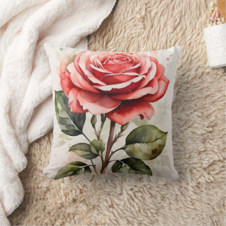 Ro Dekorativ kudde - Elegant Blommigt Gift Décor