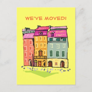 Ro det nya hemmet för husvi har meddelande vykort