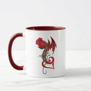Ro Dragon Älskare Mugg