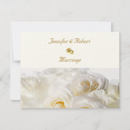 Ro Dream bröllopsinbjudan Inbjudningar