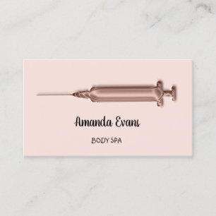 Ro Drifts Beauty Cosmetolog Botox Syringe App Tidsbeställning Kort