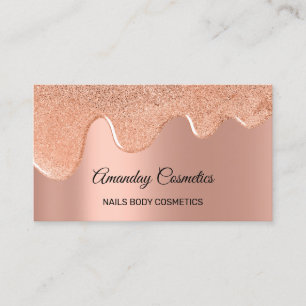 Ro driver Nail Artist Vax Makeup Body Cosmetics Visitkort