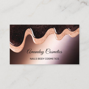 Ro-drivrutiner Nagel Stylist Vax Makeup Body Choco Visitkort