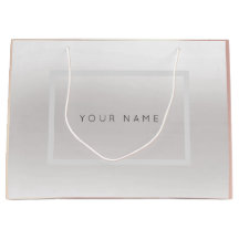 Ro-eget namn - minimalt Grått för gåva