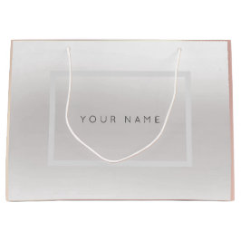 Ro-eget namn - minimalt Grått för gåva