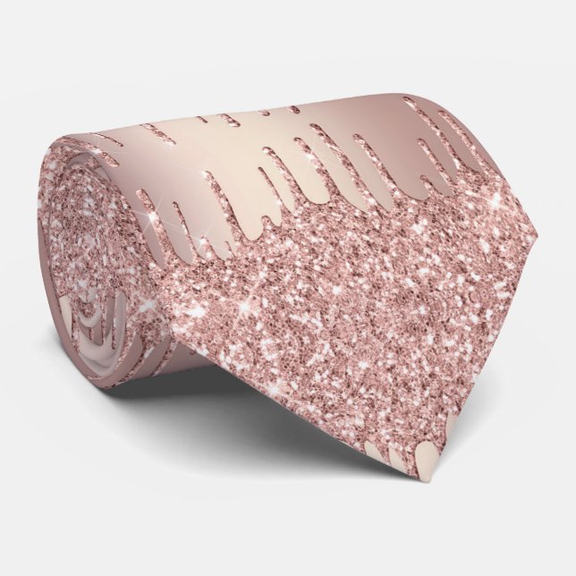 Ro  Elegant Neck Tie Gnistra Glitter Drivrutiner Slips (Rullad)