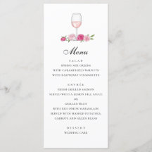 Ro. Elegant rosa blommigt bröllop. Glas från vin