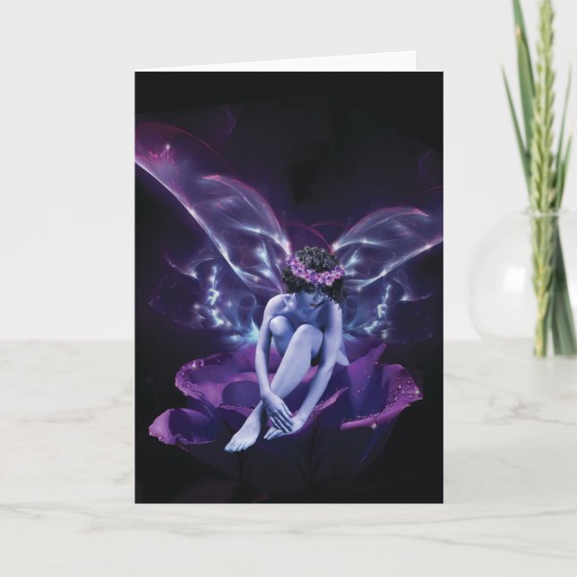 Ro Fairy Anpassningsbar Card Helgkort (Framsida)