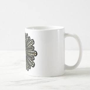 Ro Färgad 3 MUSEUM Zazzle-gåvor Kaffemugg