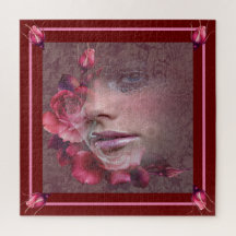 Ro Färgad Beauty Puzzle