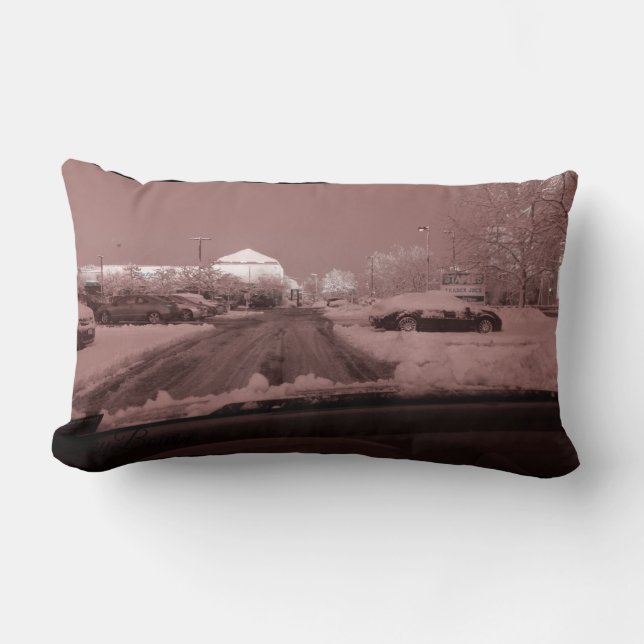 ro färgad glasögon lumbarkudde (Framsida)