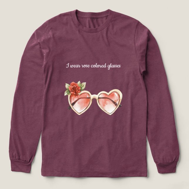 Ro Färgad Sunglass T Shirt (Design framsida)