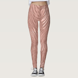 Ro Faux metallic Swirl Leggings