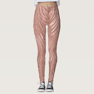 Ro Faux metallic Swirl Leggings