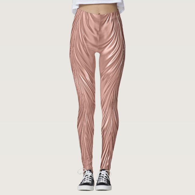 Ro Faux metallic Swirl Leggings (Framsida)