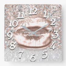 Ro FloralKiss Läppar Numbers Beauty Silver