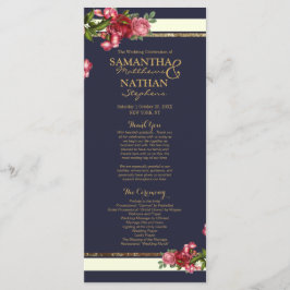 Ro-flottan i Rand och Guld-Bröllopsprogrammen Program