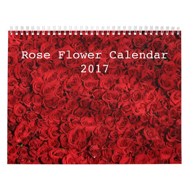 Ro Flower 2017 Calendar Kalender (Omslag)