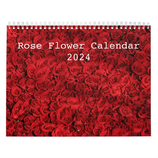 Ro Flower 2024 Calendar Kalender (Omslag)