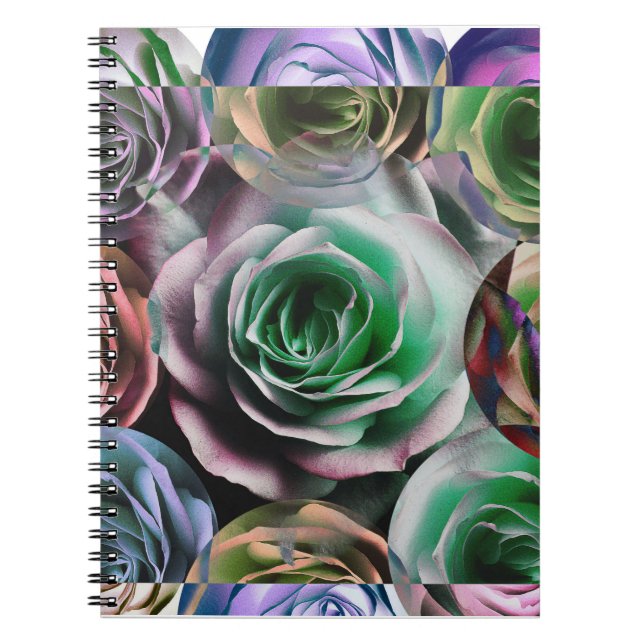 RO FLOWER ARTISTISTIC STIL ANTECKNINGSBOK (Framsidan)