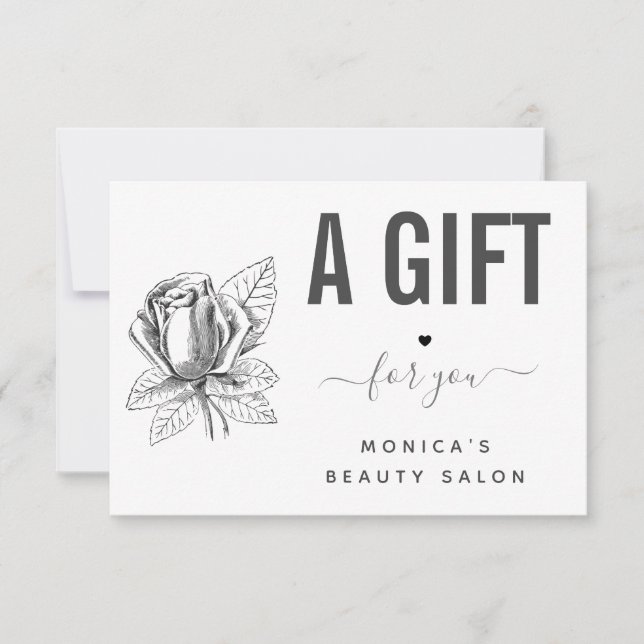 Ro Flower Black & White Beauty Salon Spa (Framsida)