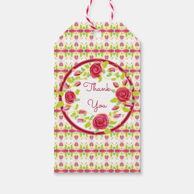 Ro Flower Designer Presentetikett (Framsidan)