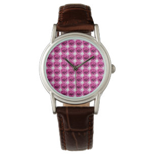 Ro Flower Mönster Armbandsur