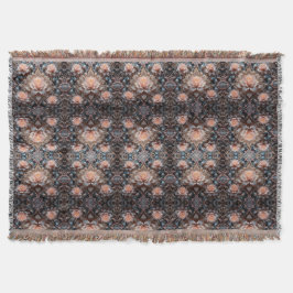 Ro Flower Mönster Filt