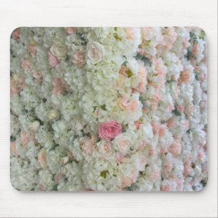 Ro Flower Natur Blommigt Rosa Mönster Musmatta
