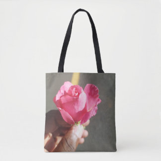 Ro Flower Tote Shopping bag Tygkasse
