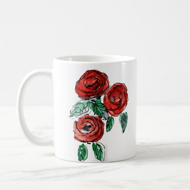 Ro Flowers Kaffemugg (Vänster)