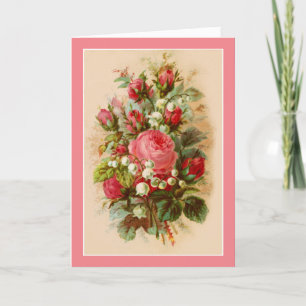 Ro födelsedag med mappat hälsningskort kort
