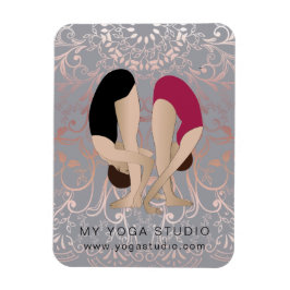 Ro foil Yoga studio - affärskassett Magnet