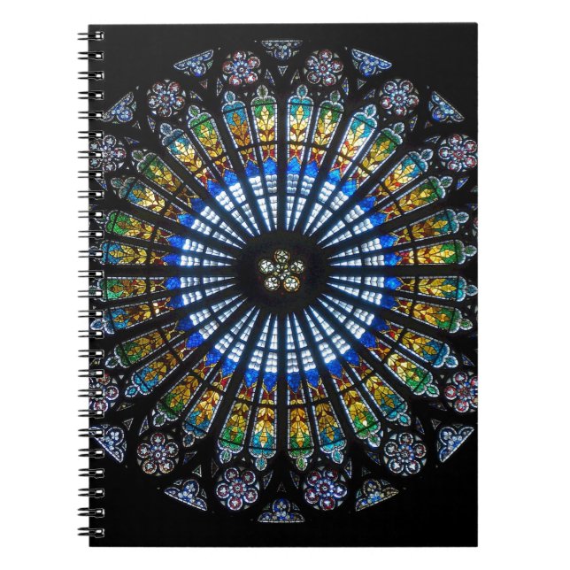 ro fönsterkatedral anteckningsbok (Framsidan)
