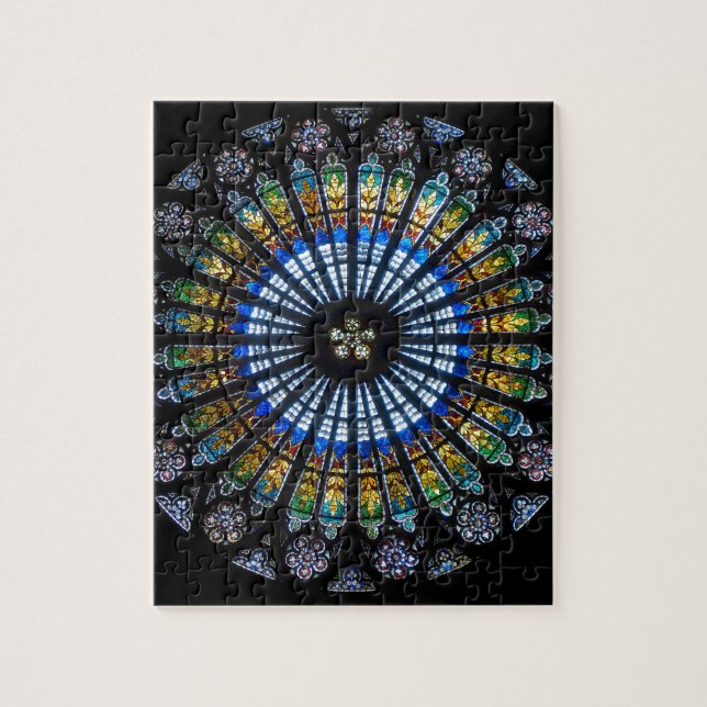 ro fönsterkatedral pussel (Vertikal)