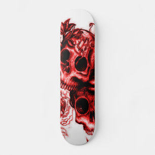 Ro för döskallar n skateboard bräda 21,5 cm