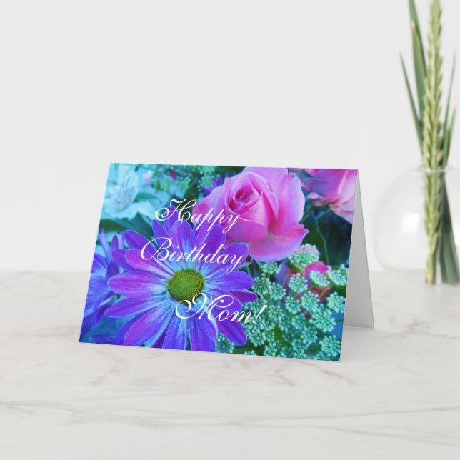 Ro för Mamma: Grattis på födelsedagen mamma! Kort (Framsida)