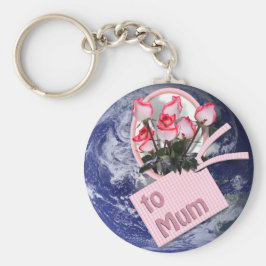 Ro för Morsa vid Mors dag Nyckelring