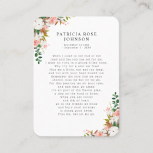 Ro fotosympati för funktionellt minneskort visitkort