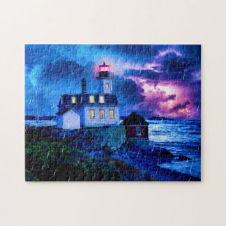 Ro-fyr - Newport RI Jigszle Puzzle Pussel