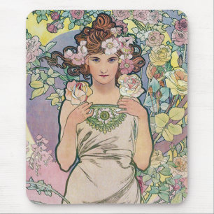 Ro (fyra blommor), Alphonse Mucha Musmatta