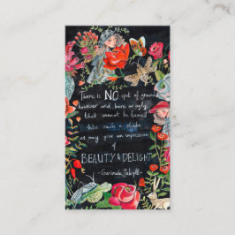 RO Garden | Affärskort för trädgårdsodlare Visitkort