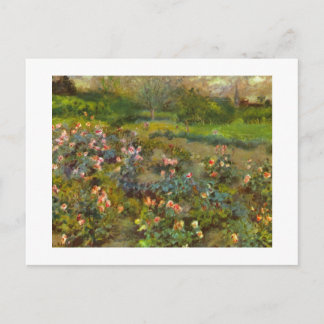 Ro Garden av Renoir vackra konstnären Vykort