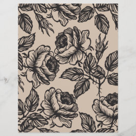 Ro Garden | Linjär för Rustik DIY-kuvert Reklamblad