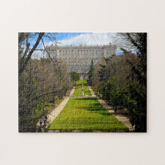 Ro Garden Madrid. Jigszle Puzzle Pussel (Horisontell)