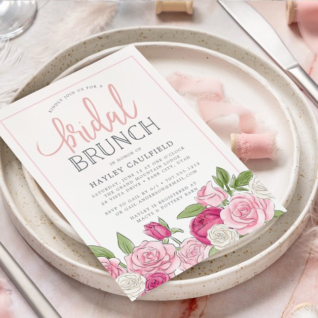 Ro Garden | Möhippa Brunch-inbjudan Inbjudningar (Skapare uppladdad)