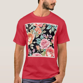 Ro Garden Mönster design T Shirt