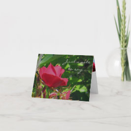Ro Garden Note Card Kort