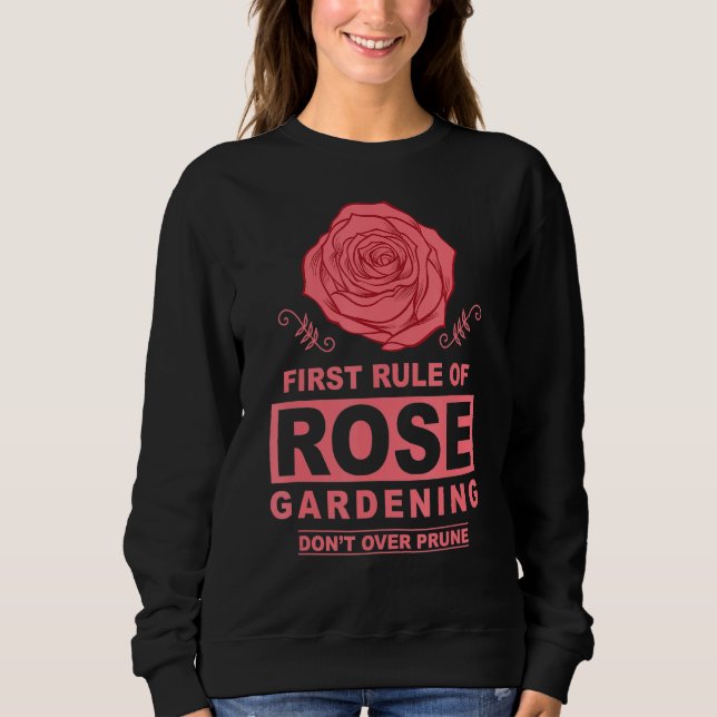 Ro Garden Rule Funny Pruning  Ro Gar T Shirt (Framsida)
