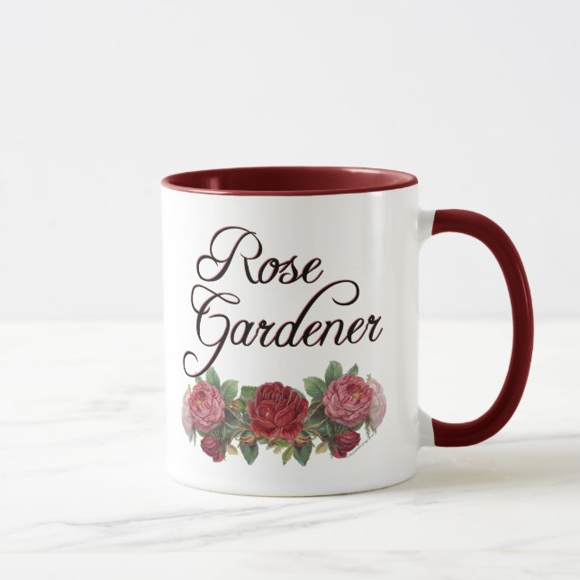 Ro Gardener Say med Rosor Mugg (Höger)